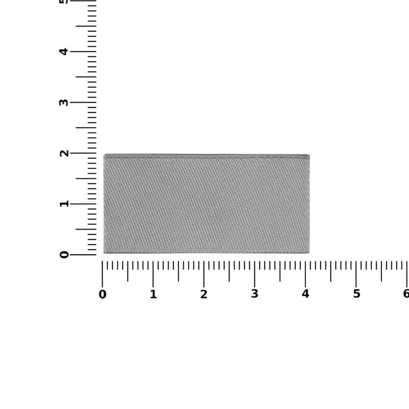 Лейбл тканевый Epsilon, XXS, серый арт.16348.10